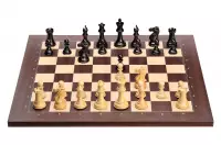 Szachownica elektroniczna DGT Bluetooth E-Board Palisander + Figury DGT Ebony